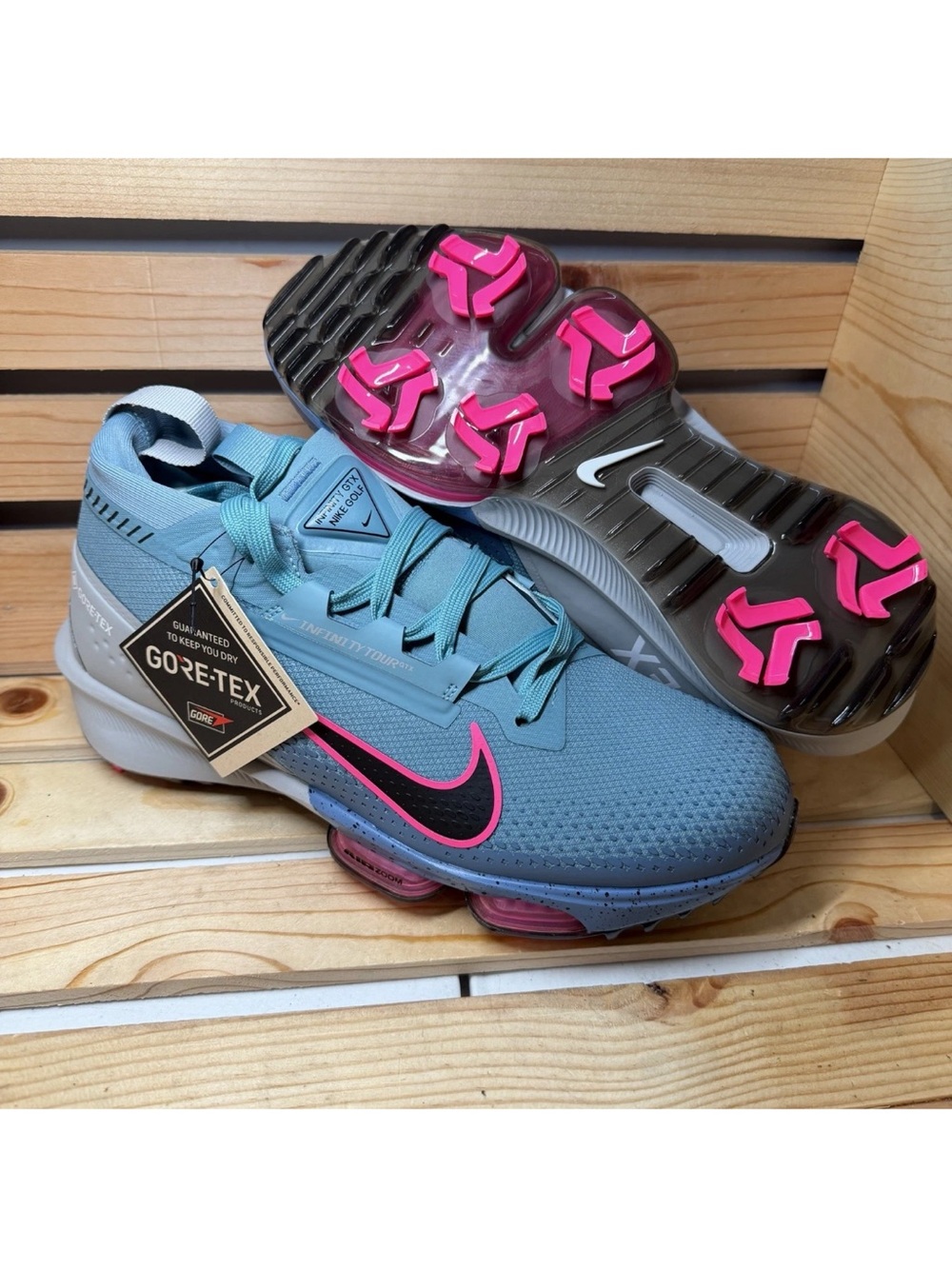 Nike Air Zoom Infinity Tour 2 Gore-Tex Golf Shoes [FV4897 400] Size 8M/9.5W New